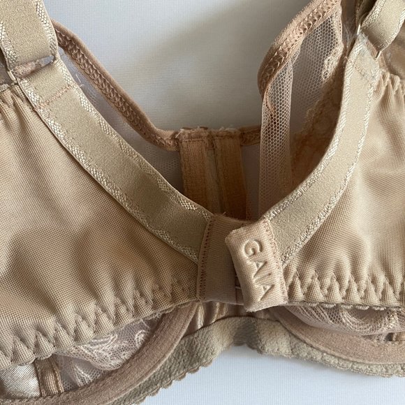 Balconette Bra Underwire, Soft cup, Unlined European GAIA - Picture 7 of 13